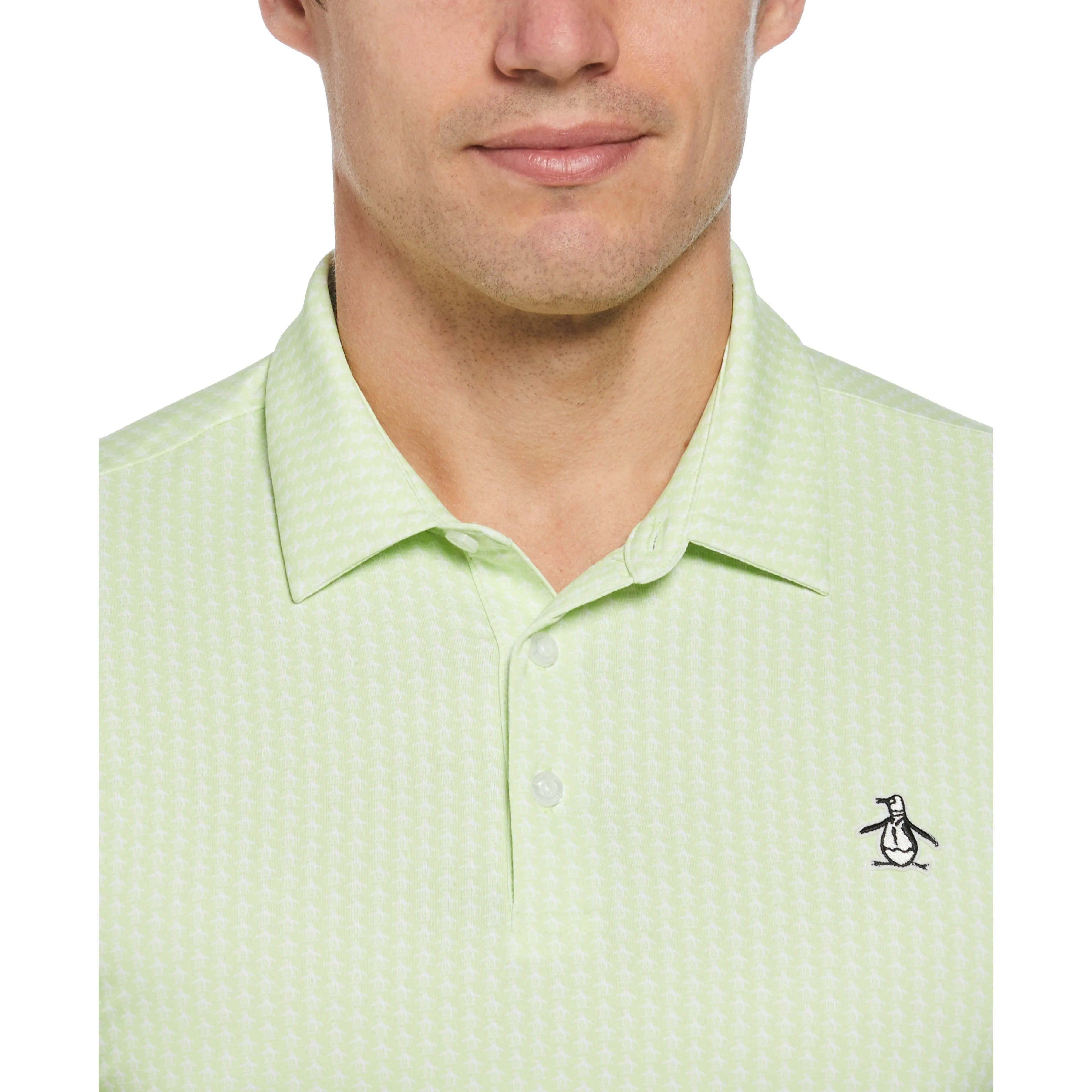 Allover Pete Print Golf Polo