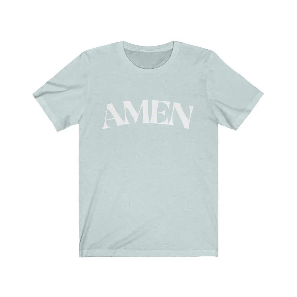 Amen Unisex Jersey Short Sleeve Tee