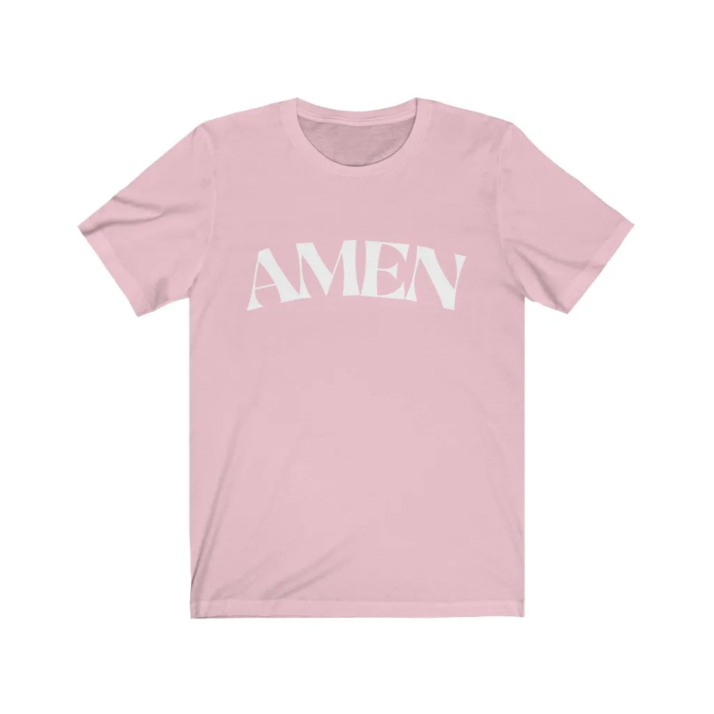 Amen Unisex Jersey Short Sleeve Tee