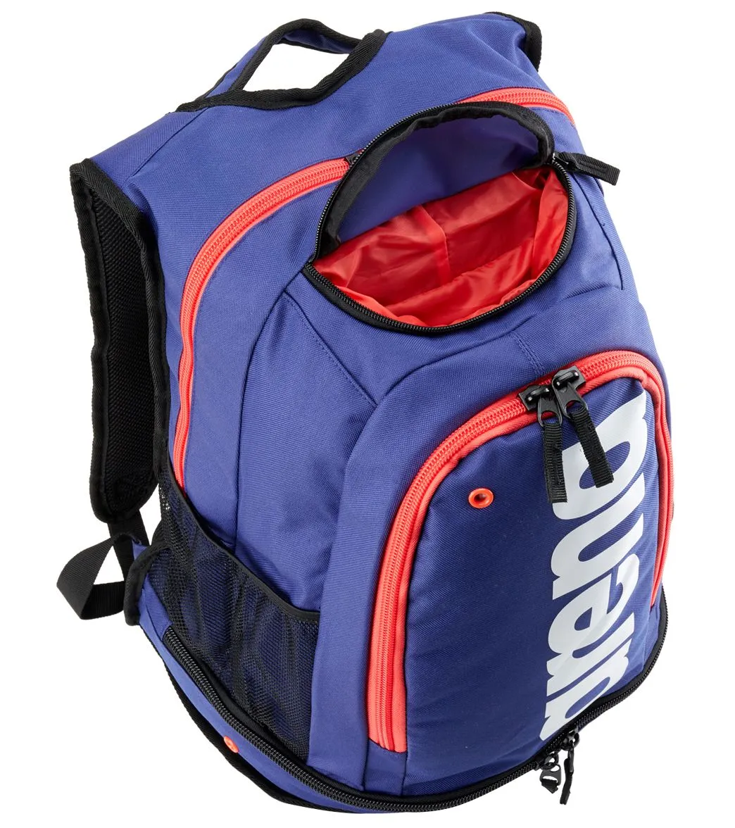 Arena Fastpack Core Backpack Navy-Red-White