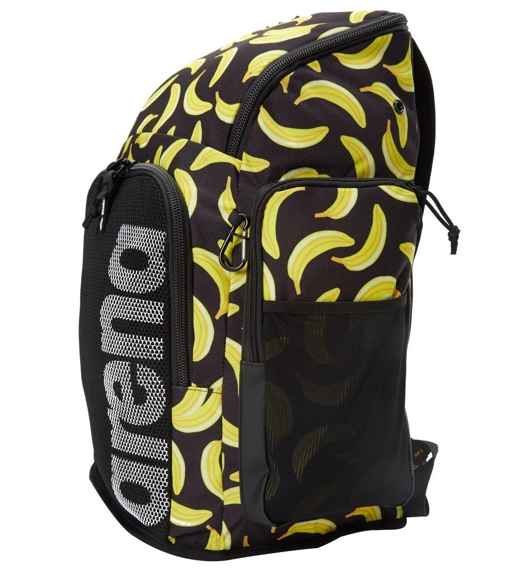 Arena Team 45 Allover Print Backpack Bananas