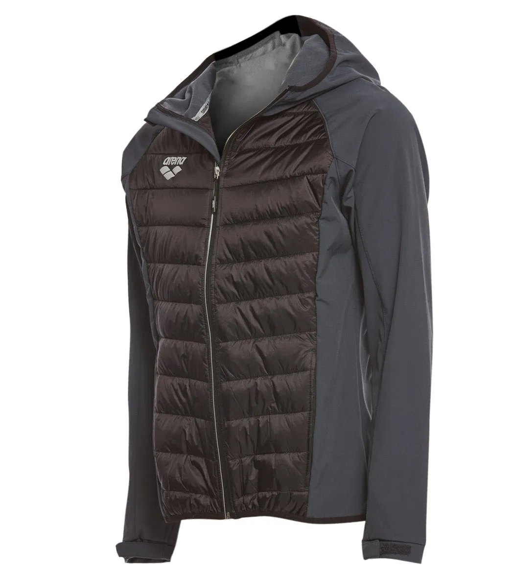 Arena Unisex Team Line Quilted Soft Shell Jacket Black/Asphalt