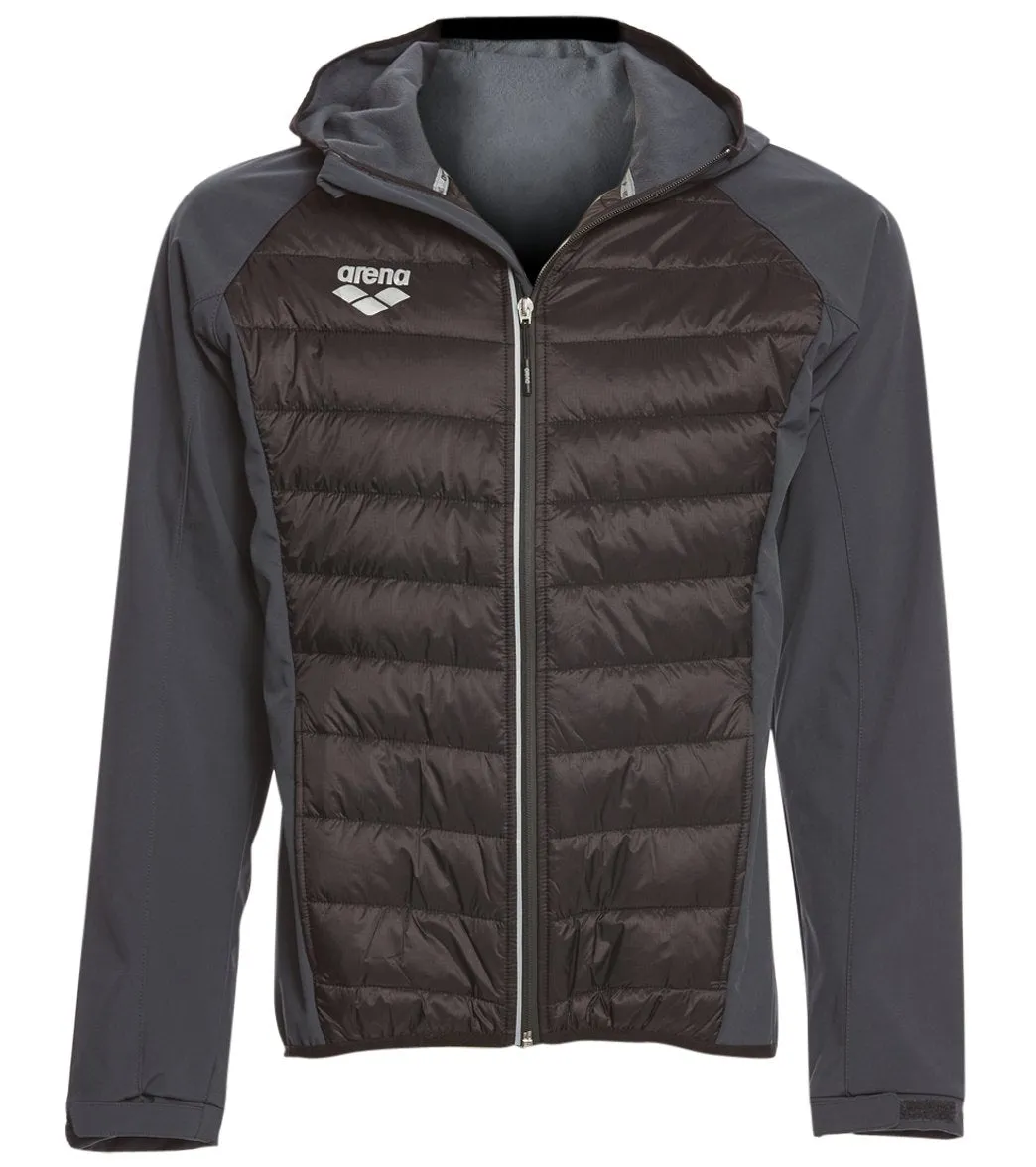 Arena Unisex Team Line Quilted Soft Shell Jacket Black/Asphalt