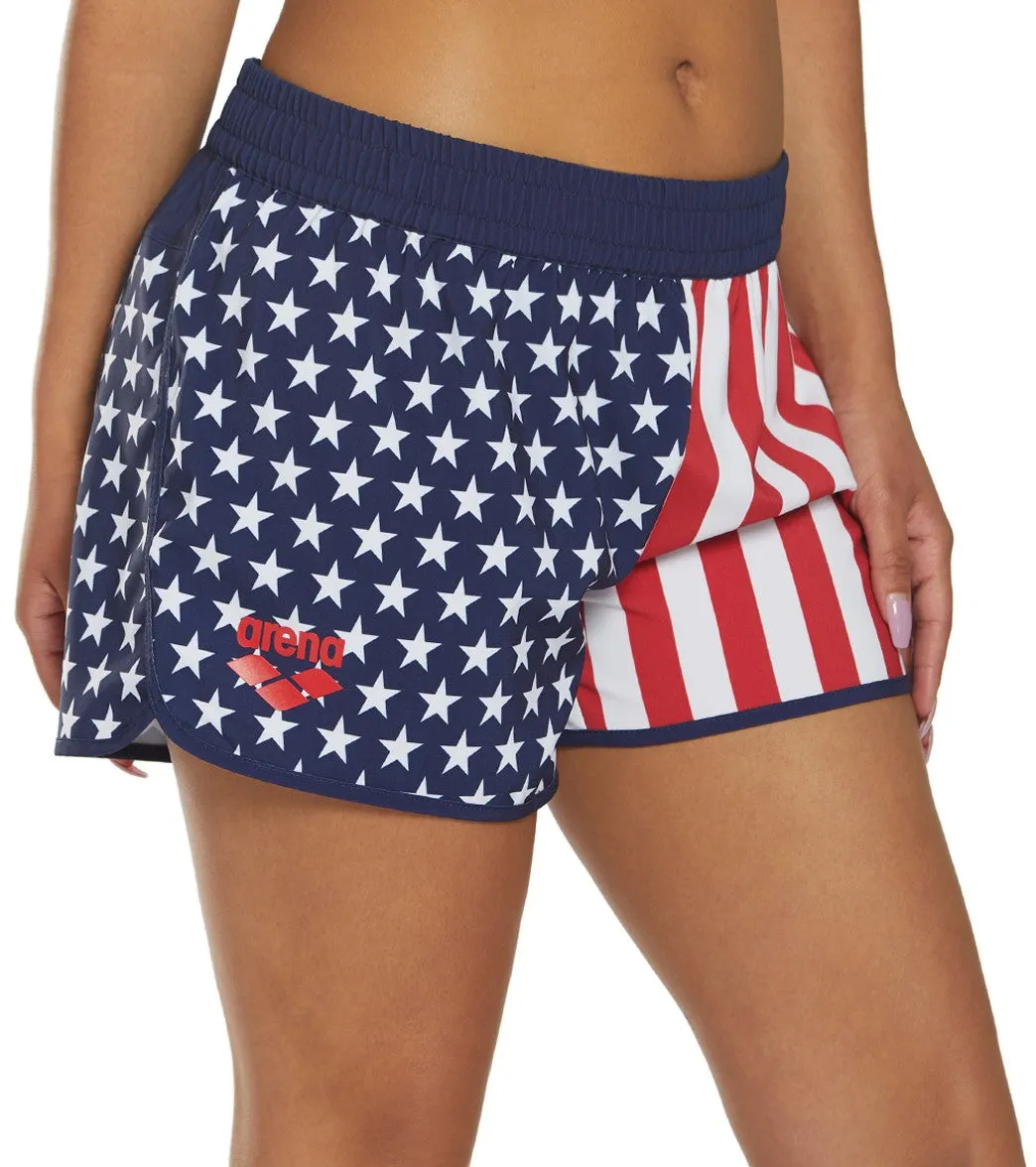 Arena Women's National Team Flag Short
