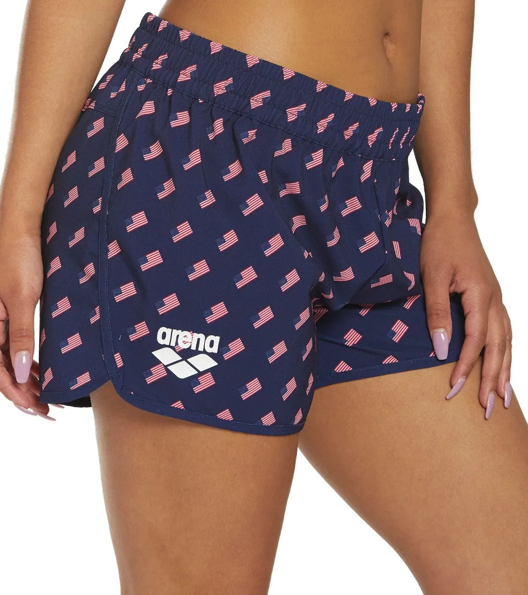 Arena Women's National Team Flag Short