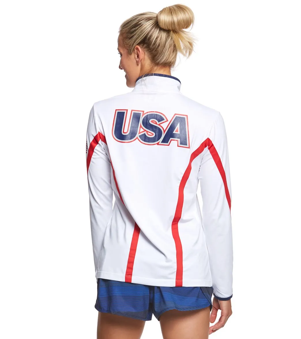 Arena Women's National Team Tech 1/2 Zip Pullover