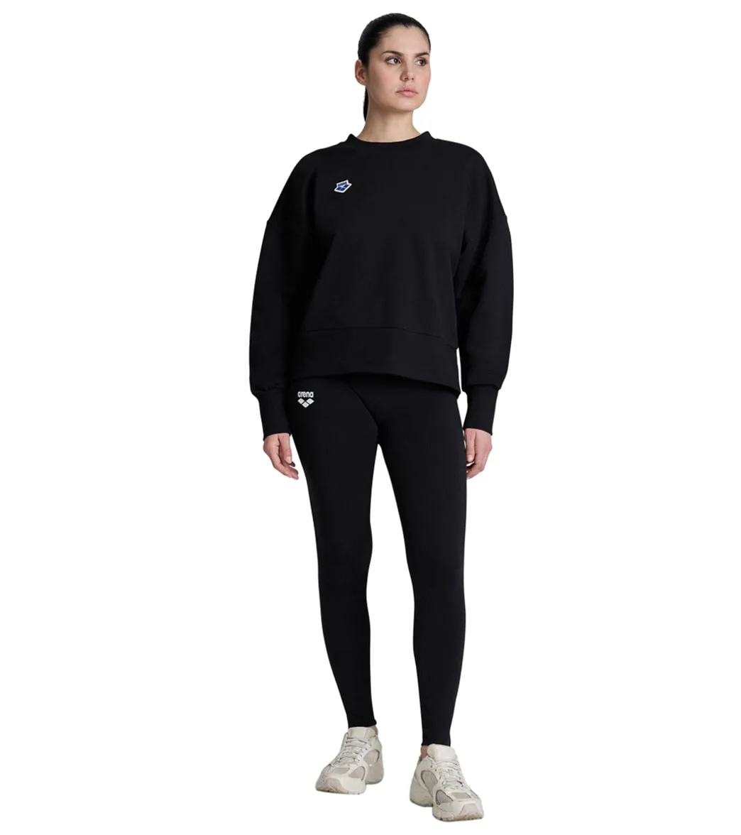 Arena Women's Oversize Crewneck Sweatshirt Black