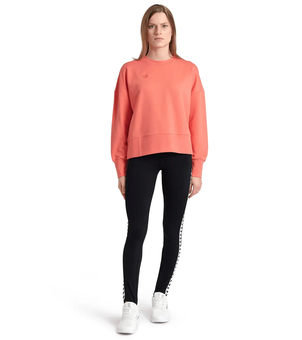 Arena Women's Oversize Crewneck Sweatshirt Calypso Coral