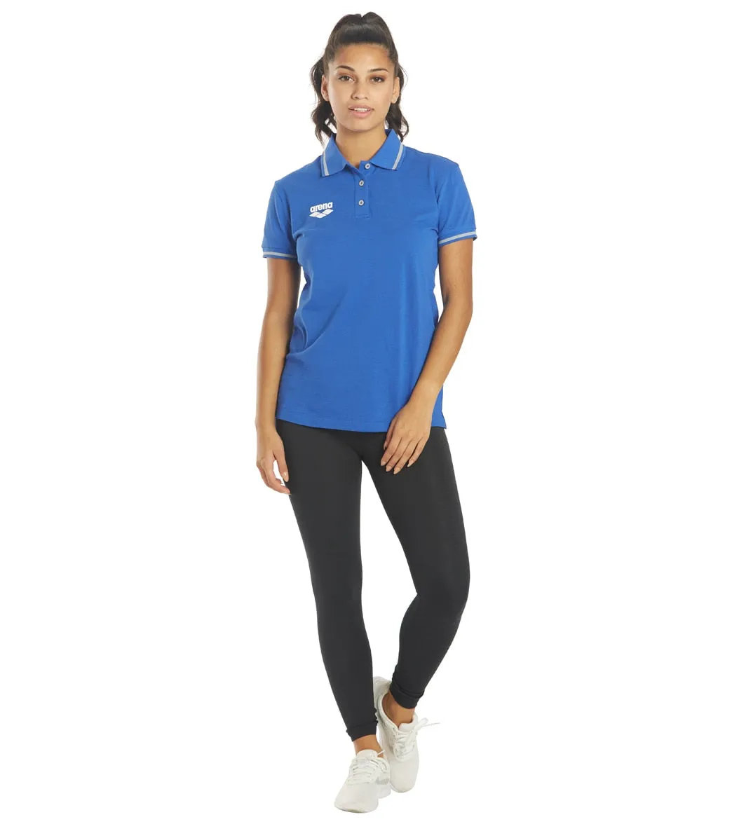 Arena Women's Team Line Short Sleeve Polo