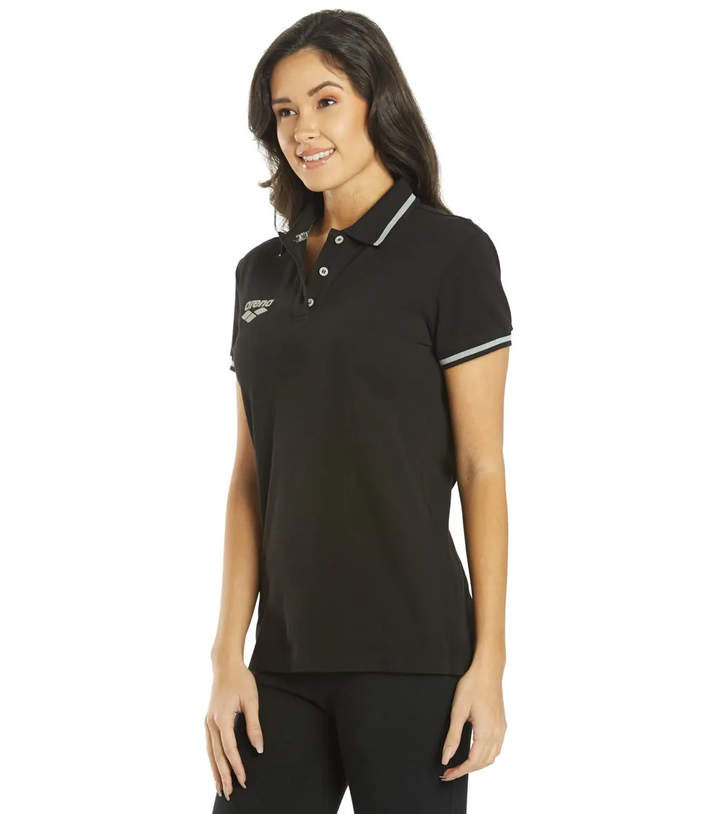 Arena Women's Team Line Short Sleeve Polo