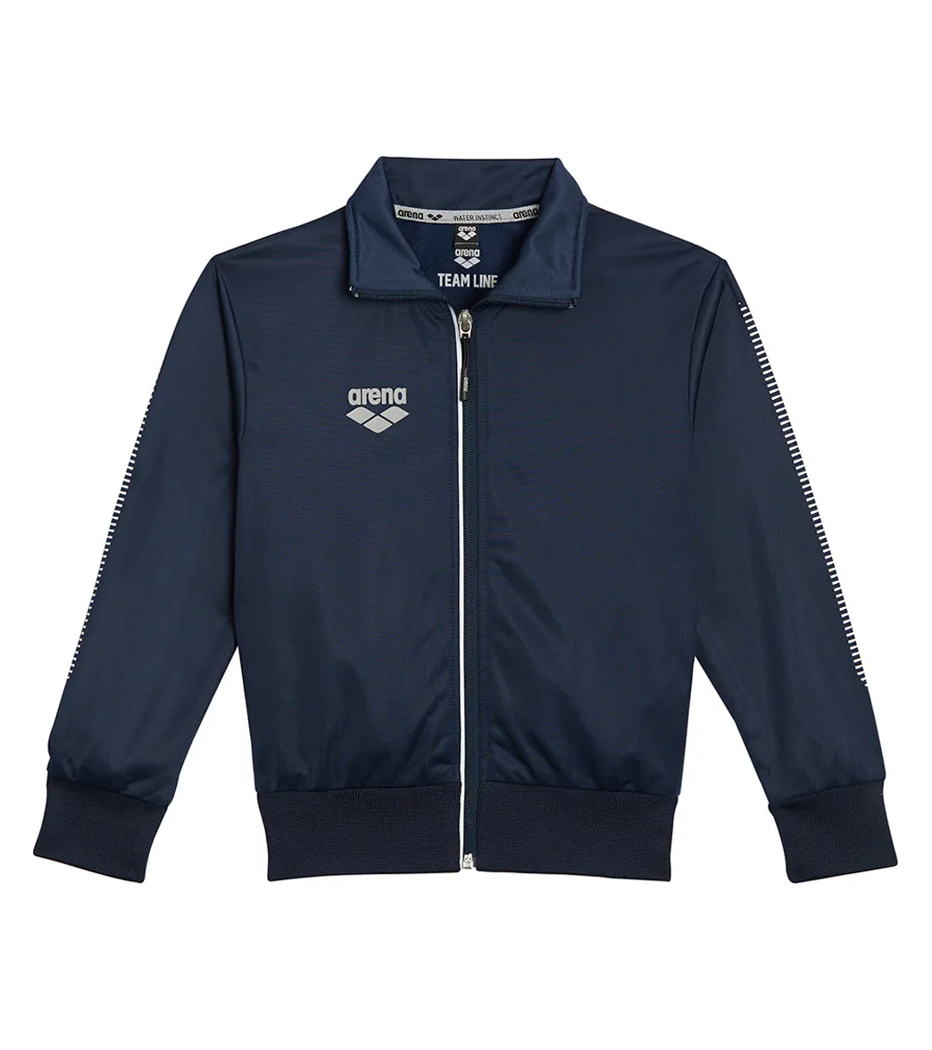 Arena Youth Team Line Knitted Poly Jacket Navy