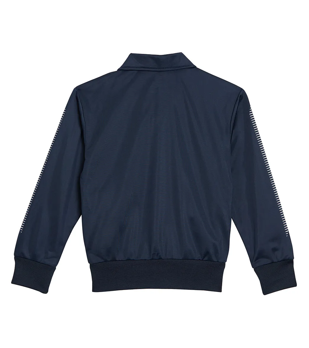 Arena Youth Team Line Knitted Poly Jacket Navy