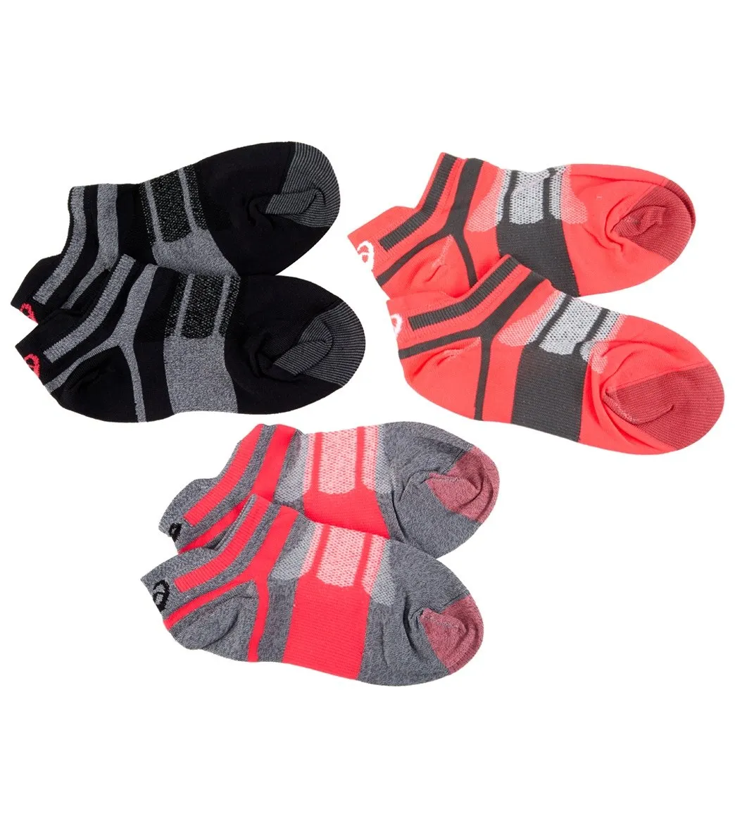 Asics Women's Quick Lyte Single Tab 3 Pack Socks