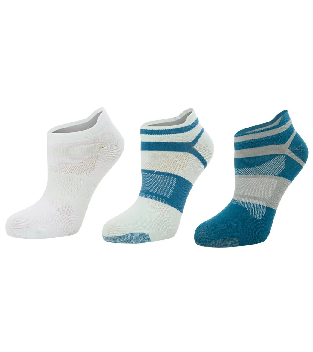 Asics Women's Quick Lyte Single Tab 3 Pack Socks