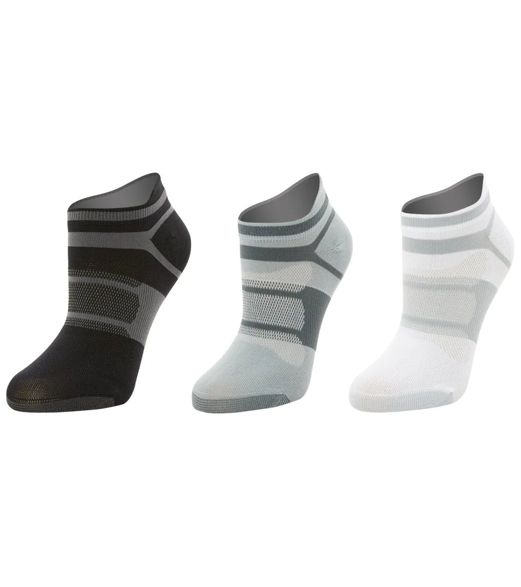 Asics Women's Quick Lyte Single Tab 3 Pack Socks