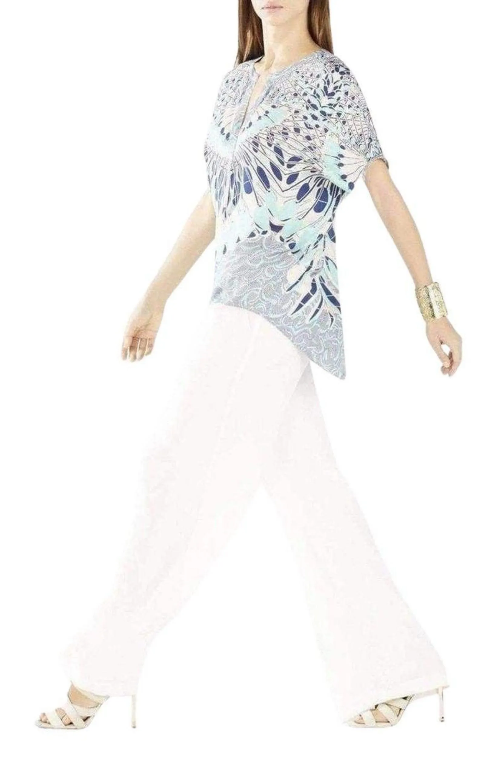 Ayanna Oversized Printed Top