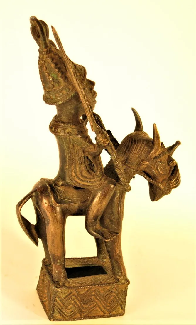 Benin Bronze Horseman