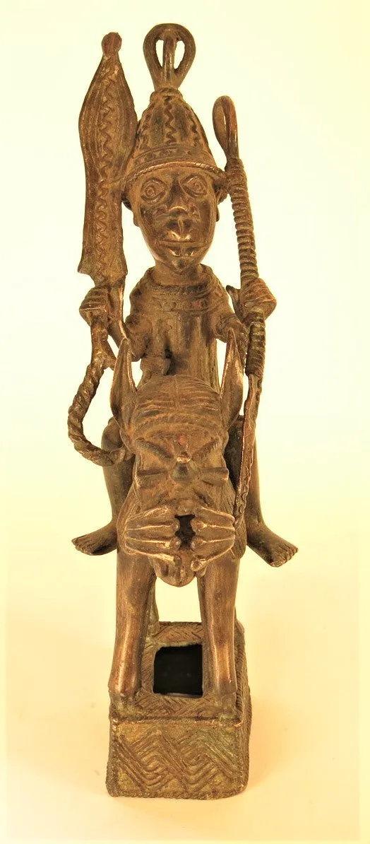Benin Bronze Horseman