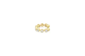 Bezel Diamond Ear Cuff