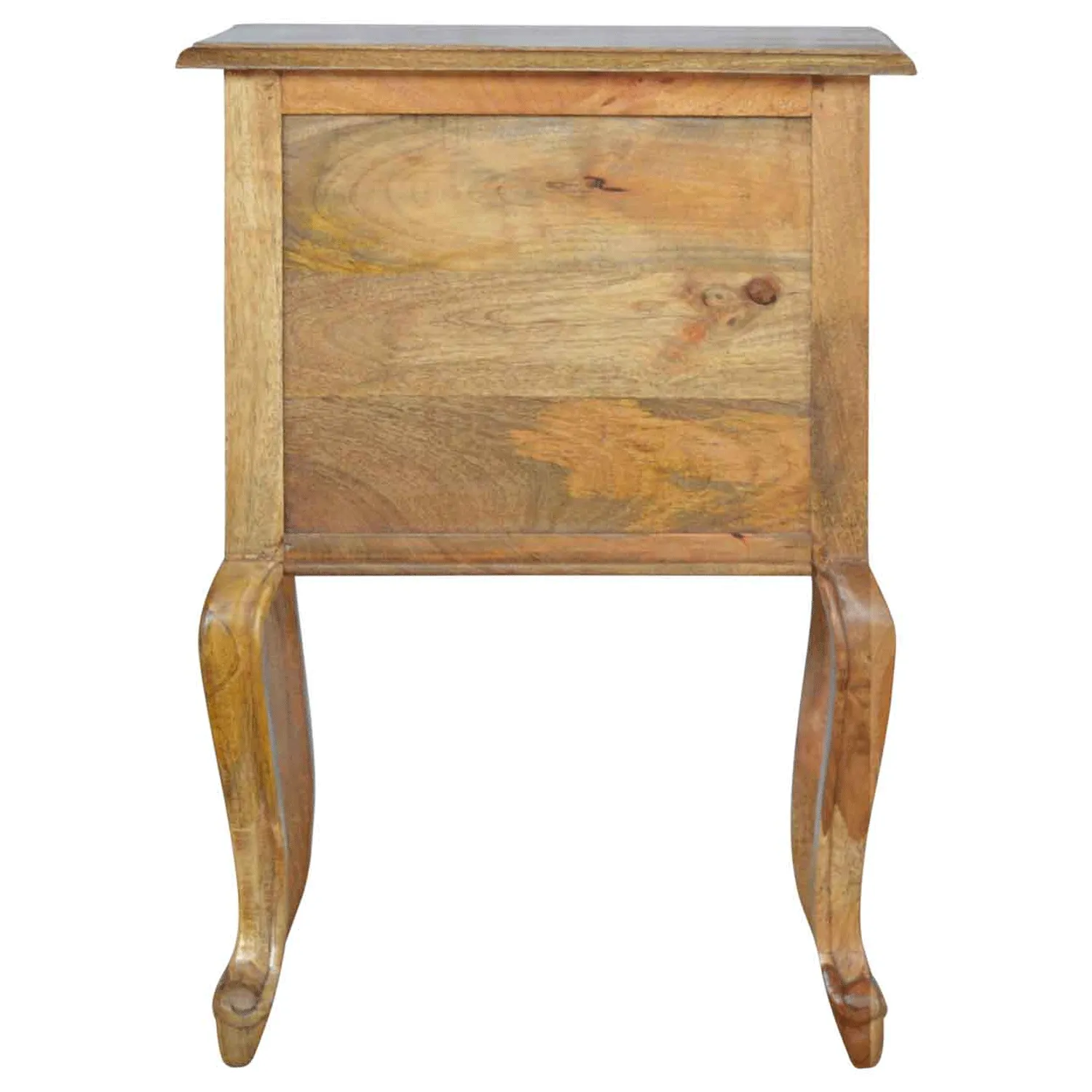 Bordrum Solid Wood 2 Drawers Bedside Table