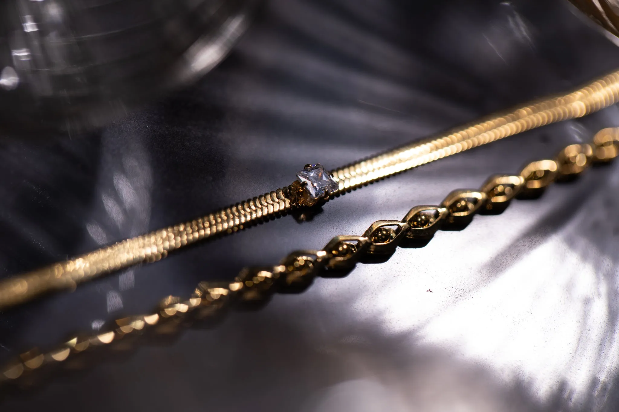 Brilliant Bracelet 14K Gold Plated