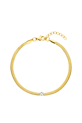 Brilliant Bracelet 14K Gold Plated