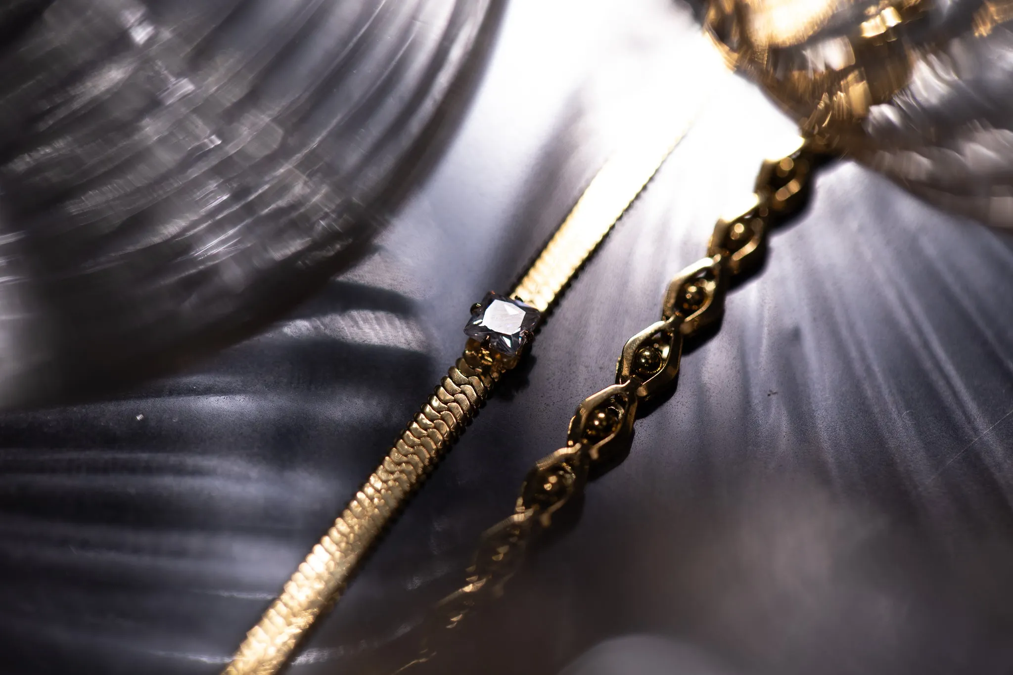 Brilliant Bracelet 14K Gold Plated