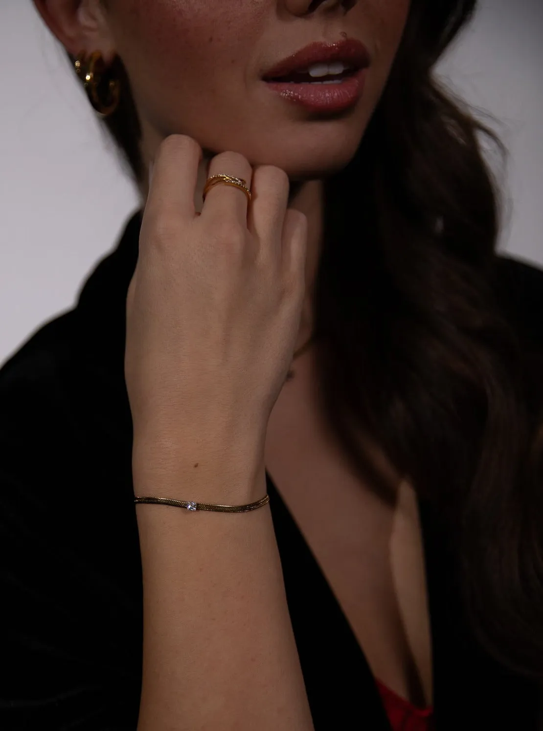 Brilliant Bracelet 14K Gold Plated