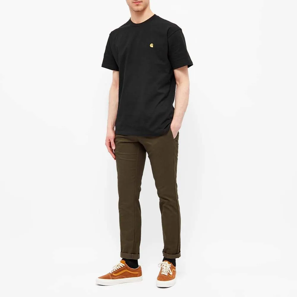 Carhartt WIP Chase T-shirt Black