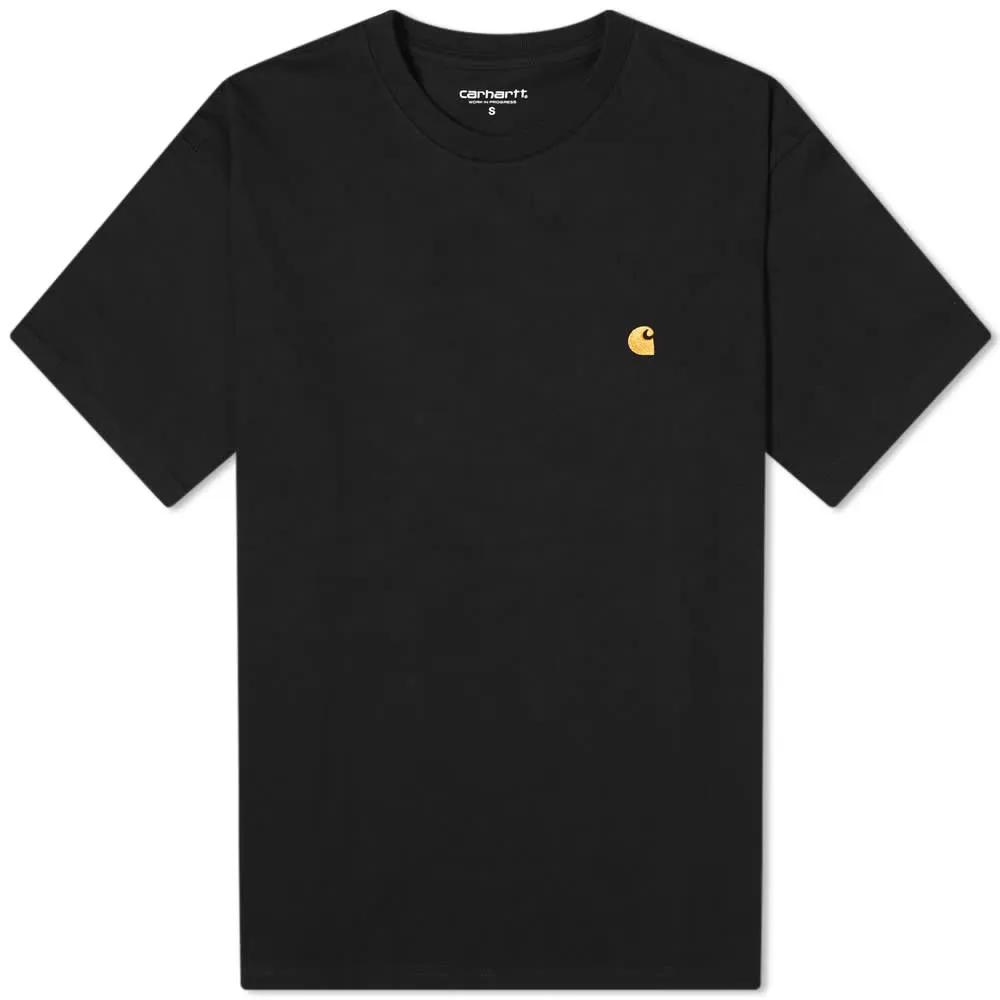 Carhartt WIP Chase T-shirt Black