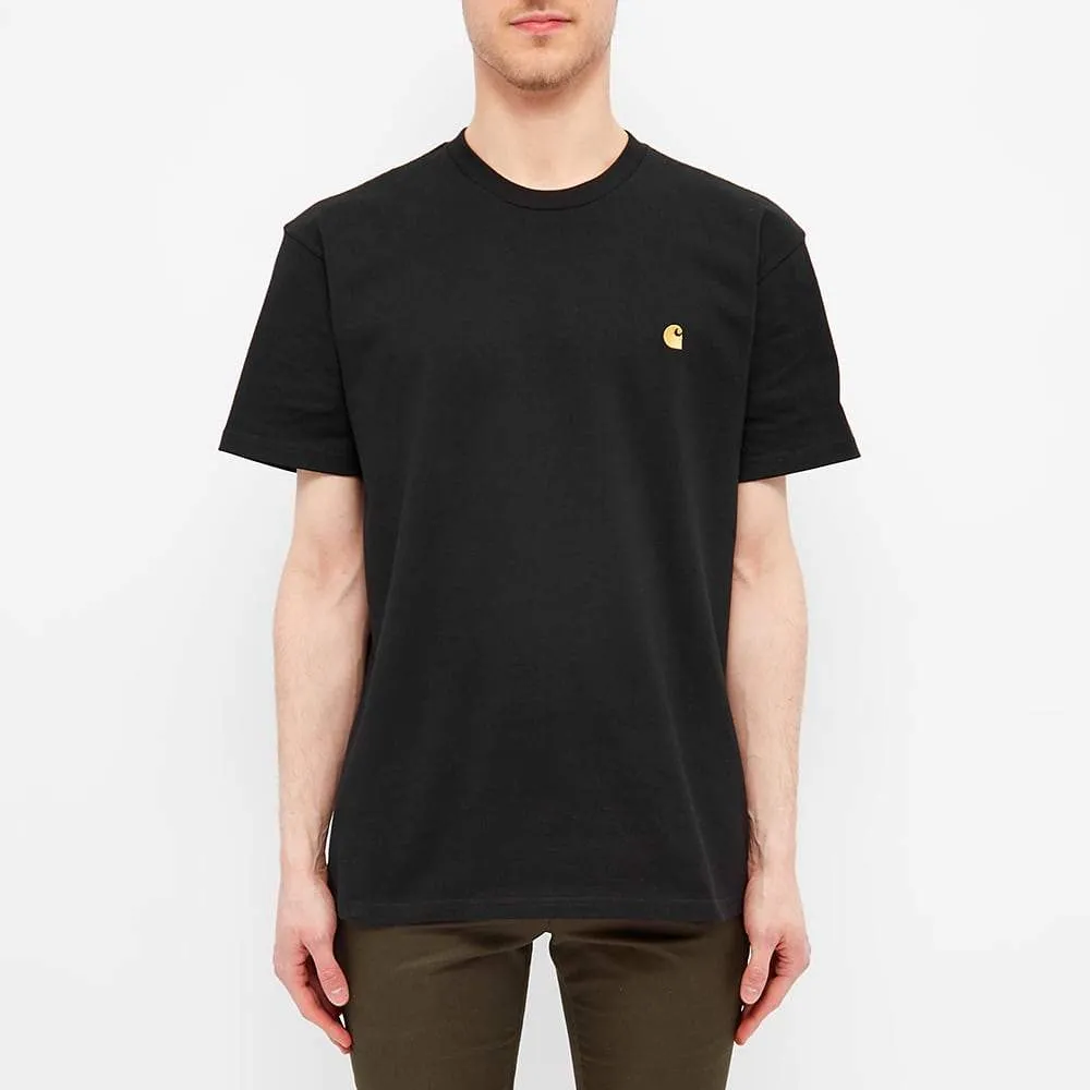 Carhartt WIP Chase T-shirt Black