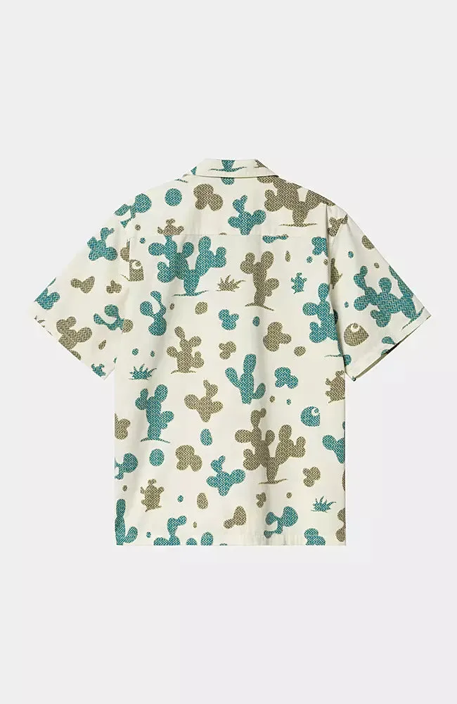 Carhartt WIP Opus S/S Shirt Opus Allover Print, Wax