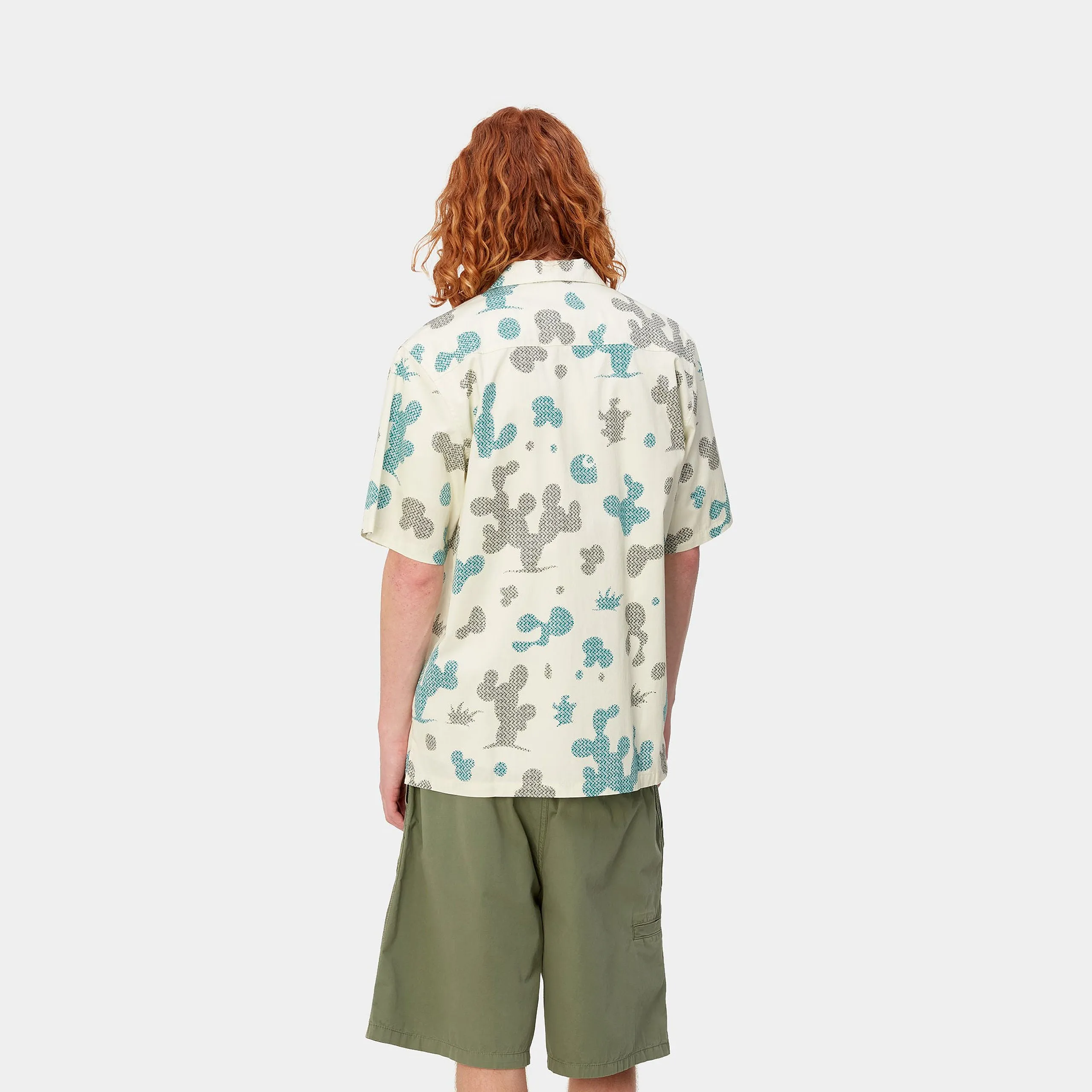Carhartt WIP Opus S/S Shirt Opus Allover Print, Wax