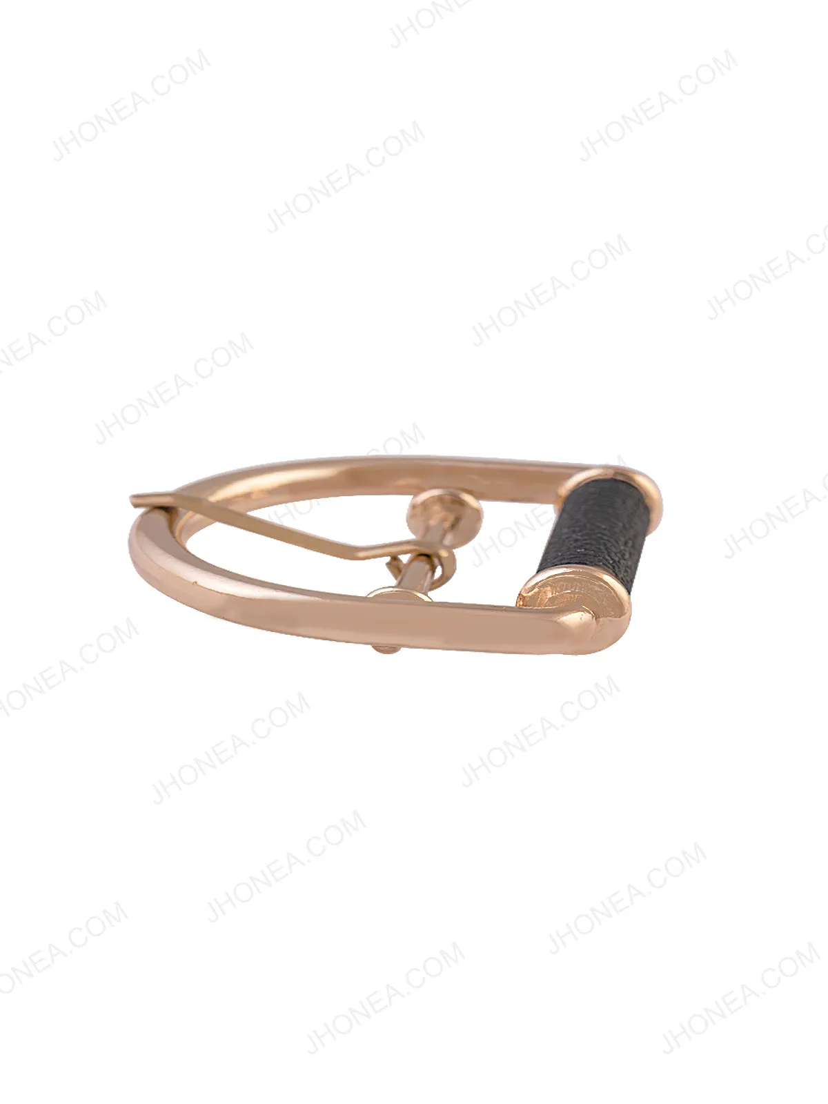 Classic 'D' Shape Roller Belt Buckle