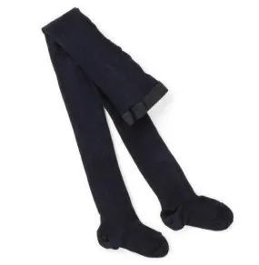 Columbine Cotton Tights-Navy