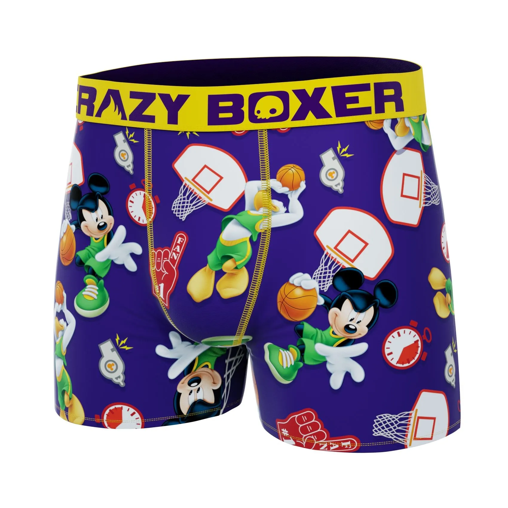 CRAZYBOXER Disney Basketball Men's Boxer Briefs
