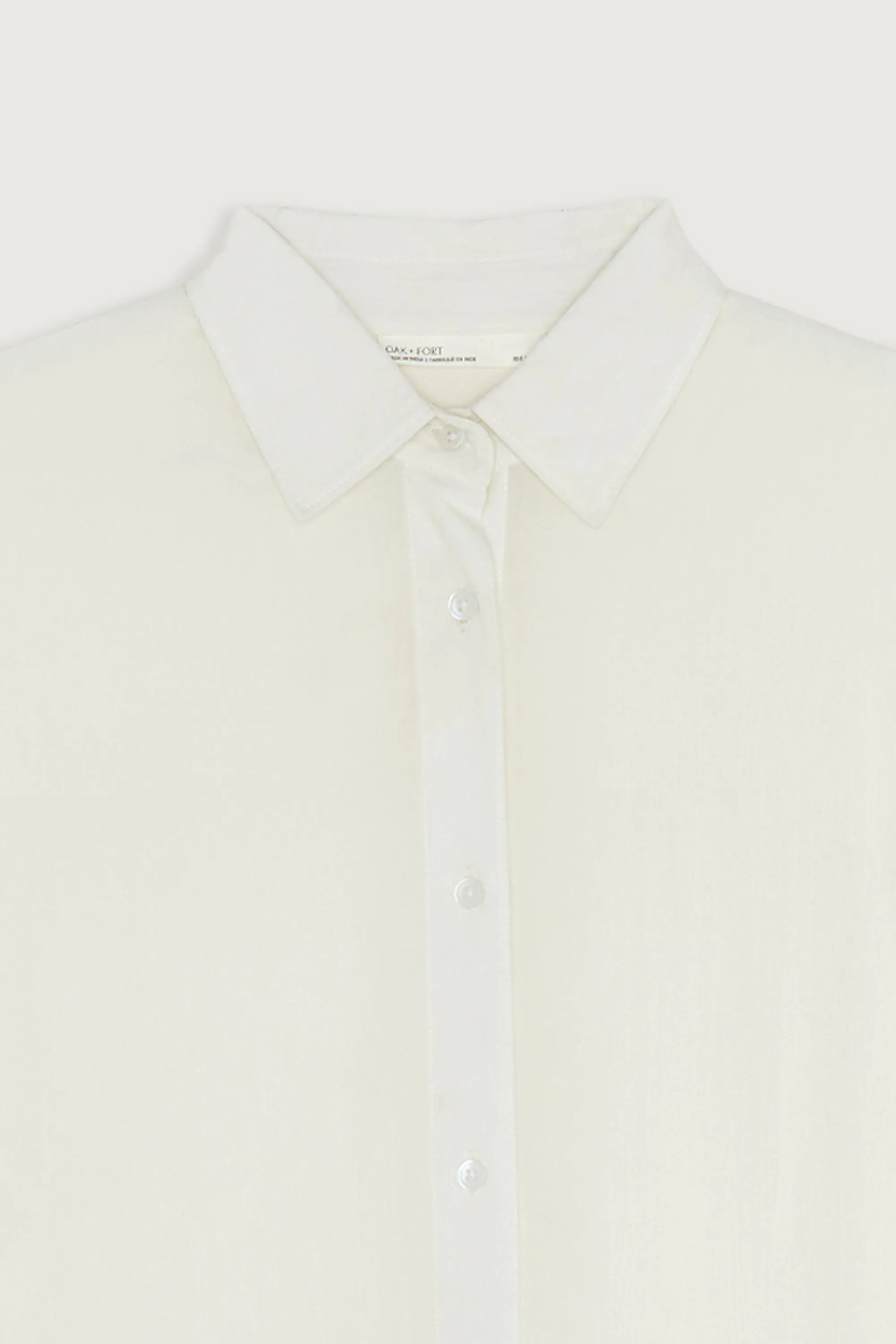 CRINKLED MID-LENGTH SHIRT