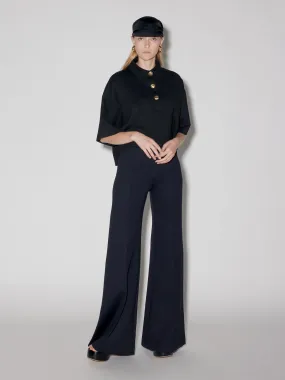 Cropped Oversized Polo