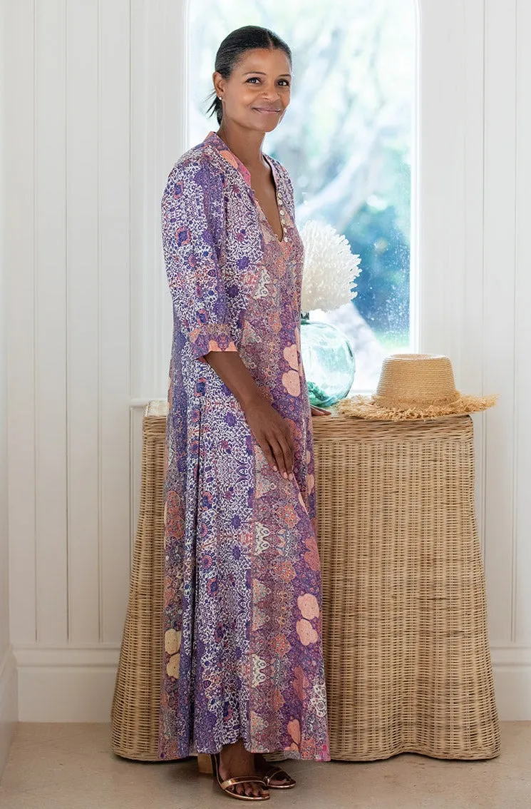 Daphne Dress / Stained Glass Plum