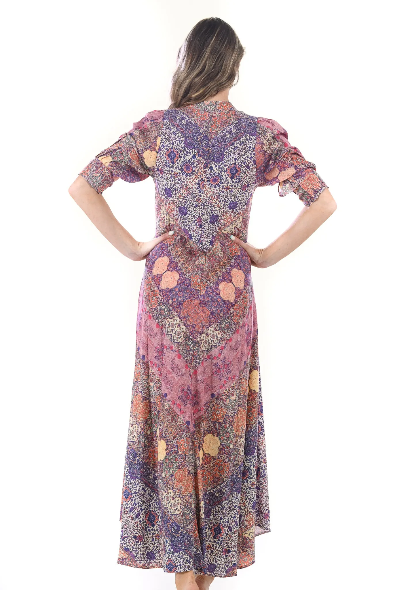 Daphne Dress / Stained Glass Plum