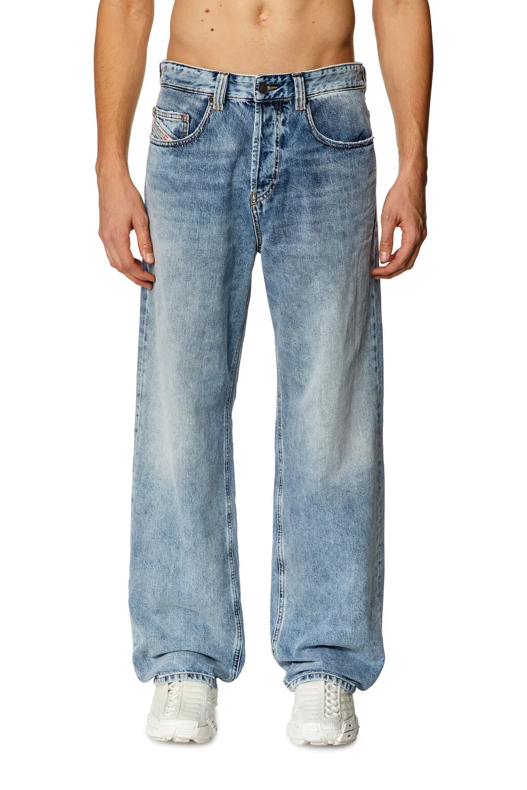 Diesel 2001 D-MACRO L.32 TROUSERS-A11598 DENIM