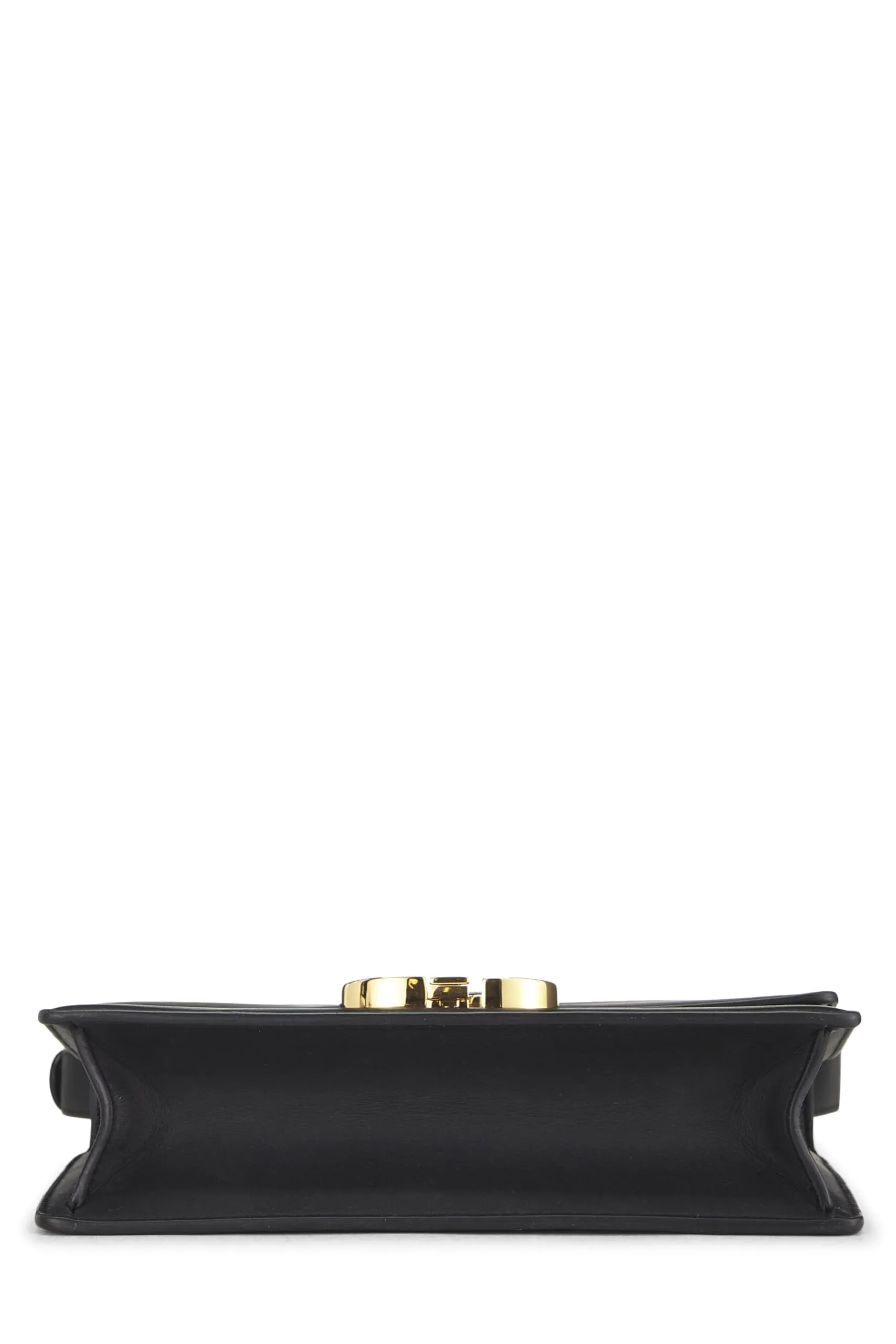 Dior,  Black Calfskin 30 Montaigne Bag, Black