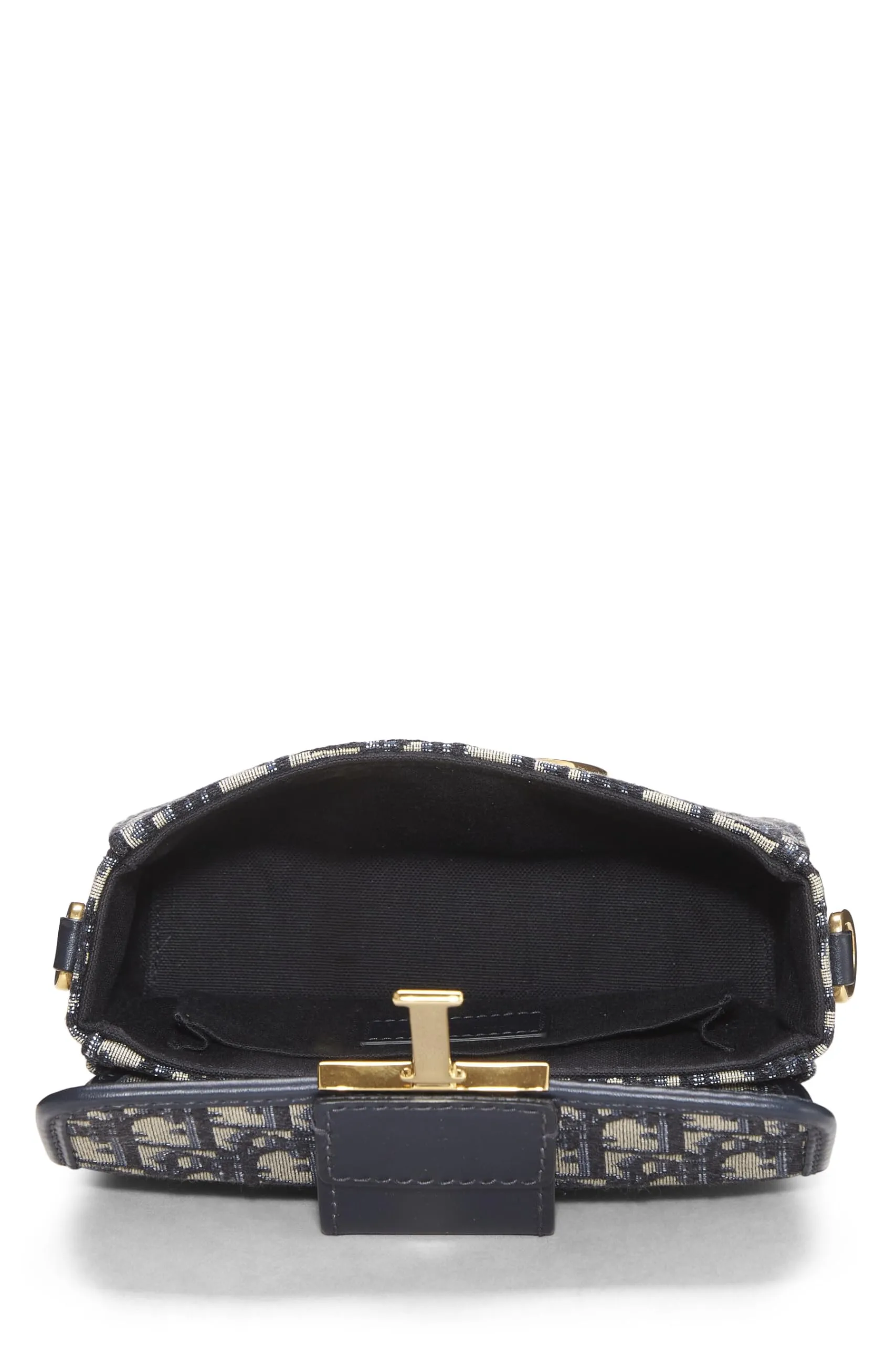 Dior,  Navy Oblique Jacquard 30 Montaigne Box Bag, Navy