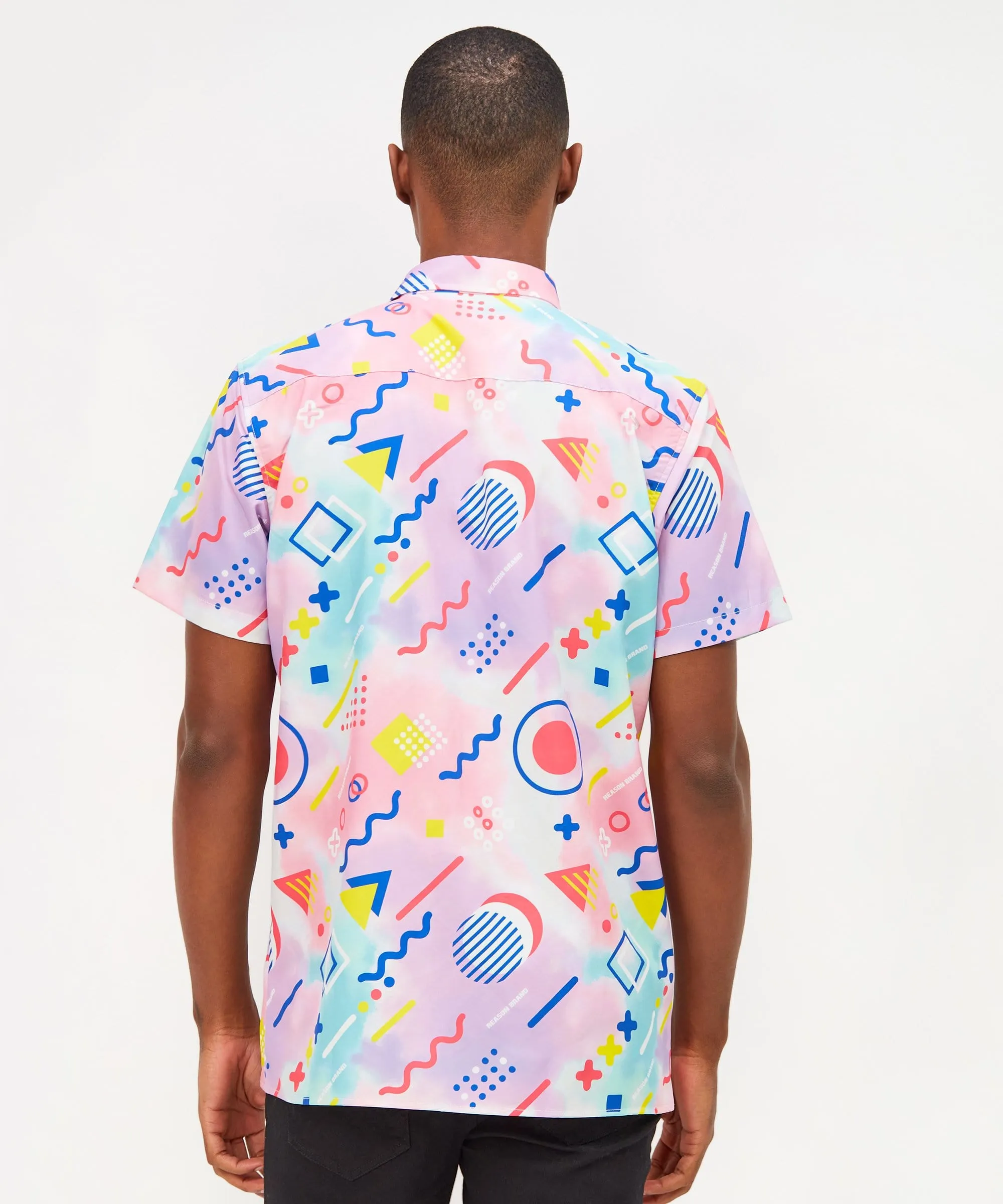 Drift Allover Print Short Sleeve Shirt