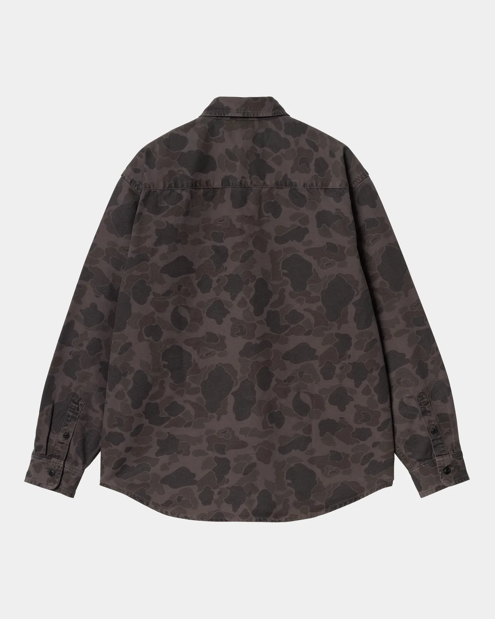 Duck Camo Shirt | Green / Graphite (garment dyed)