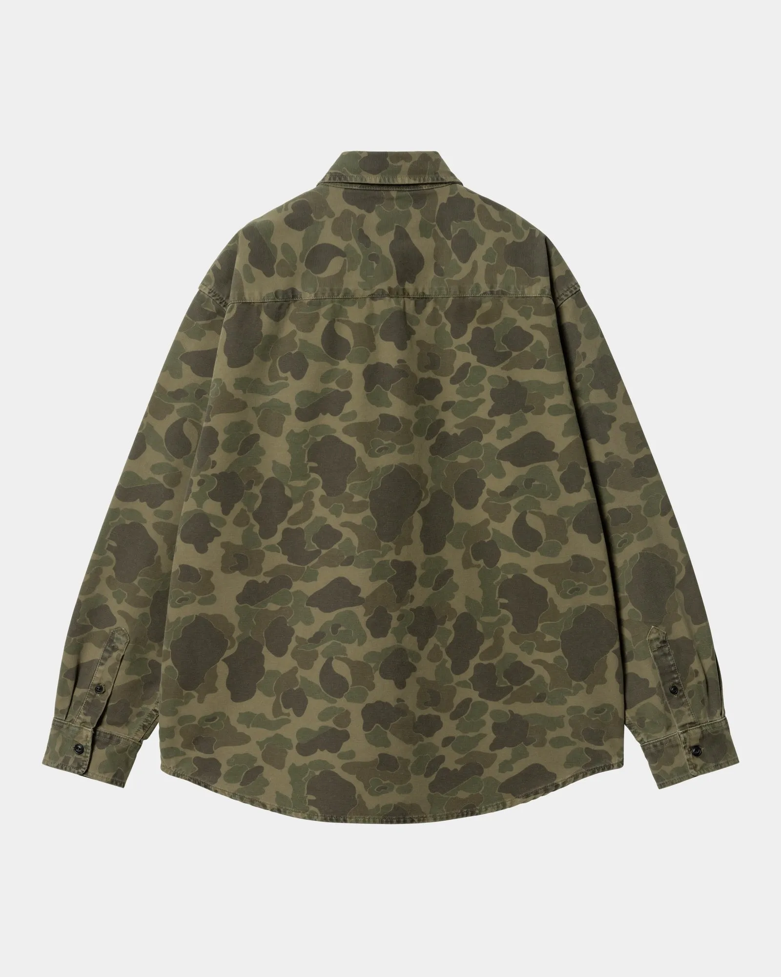 Duck Camo Shirt | Green / Office Green (garment dyed)