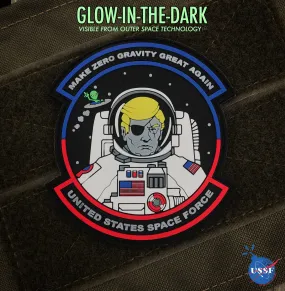 DumpBox Space Force 3D Morale Glow in the Dark Patch