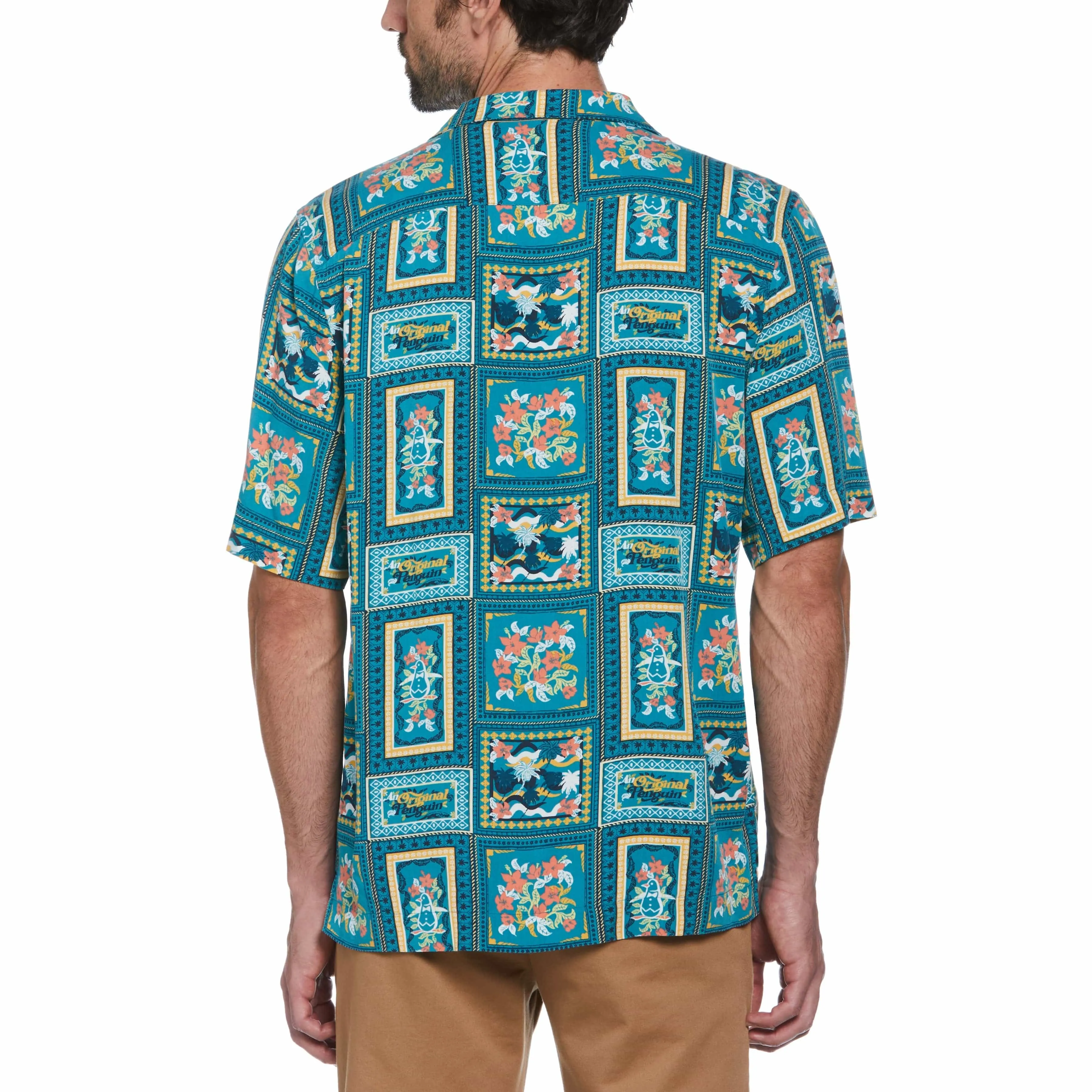 Ecovero™ Floral Tile Print Shirt
