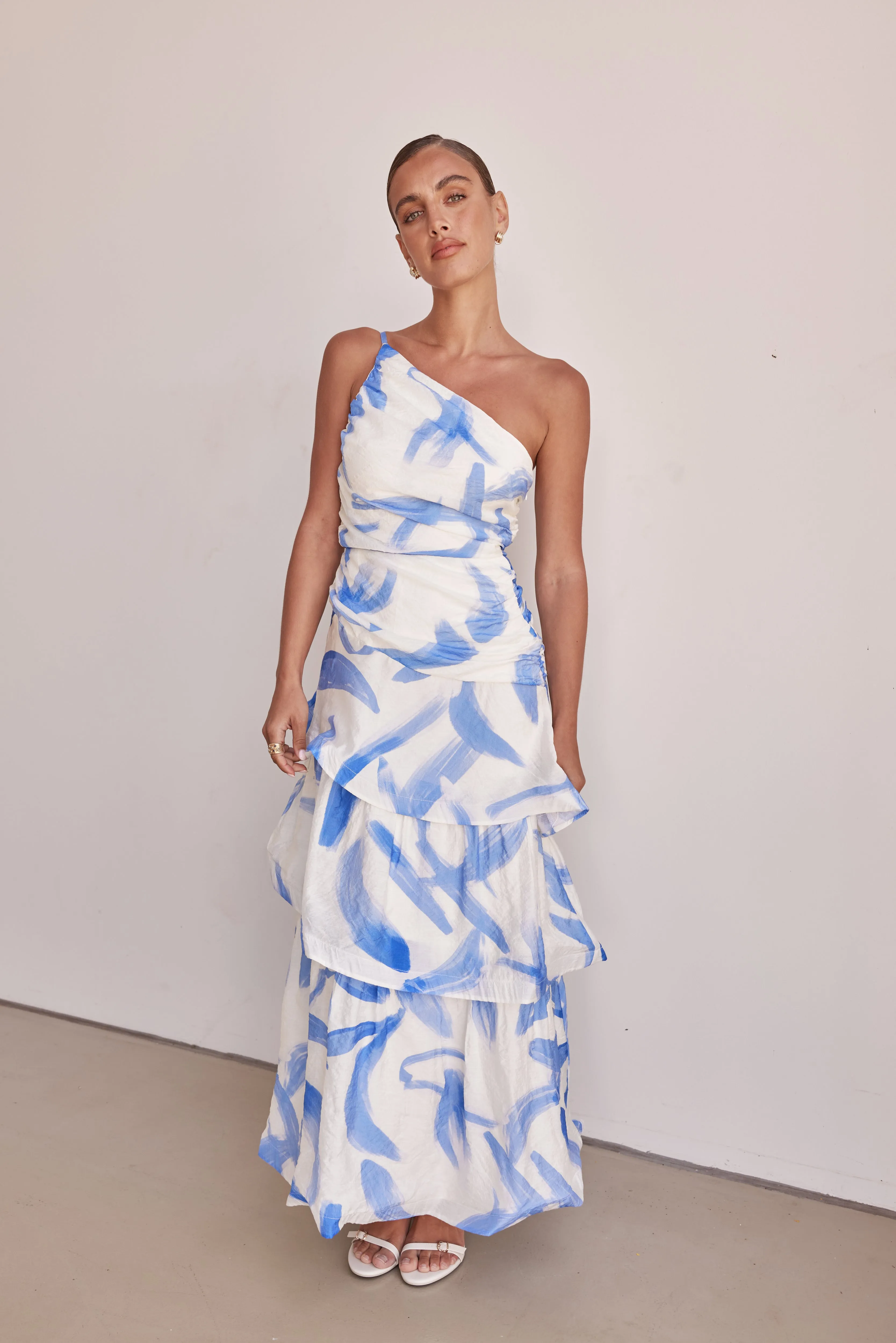 Elowen Maxi Dress (Blue)