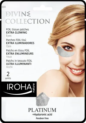 Extra Glowing Foil Sheet Eye Patches - PLATINUM